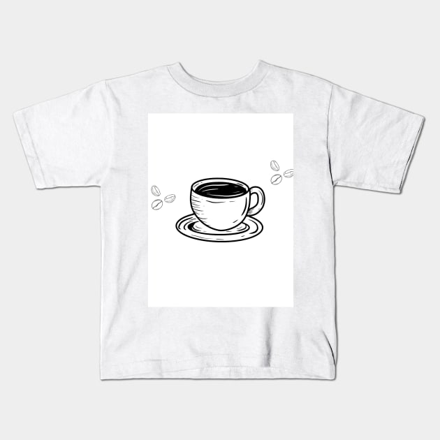 Coffee Kids T-Shirt by milicab